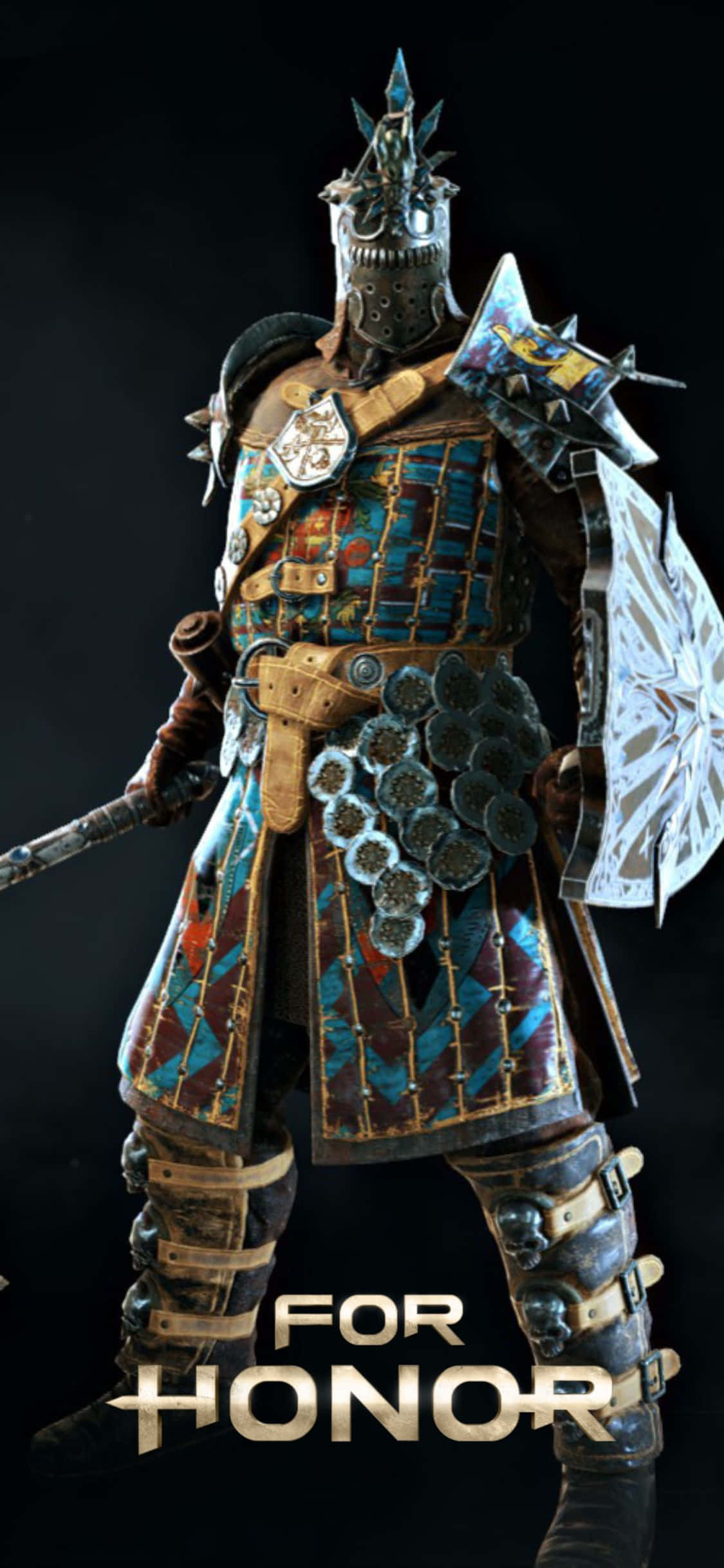 Dominer spillet med den kraftfulde iPhone Xs For Honor Wallpapers