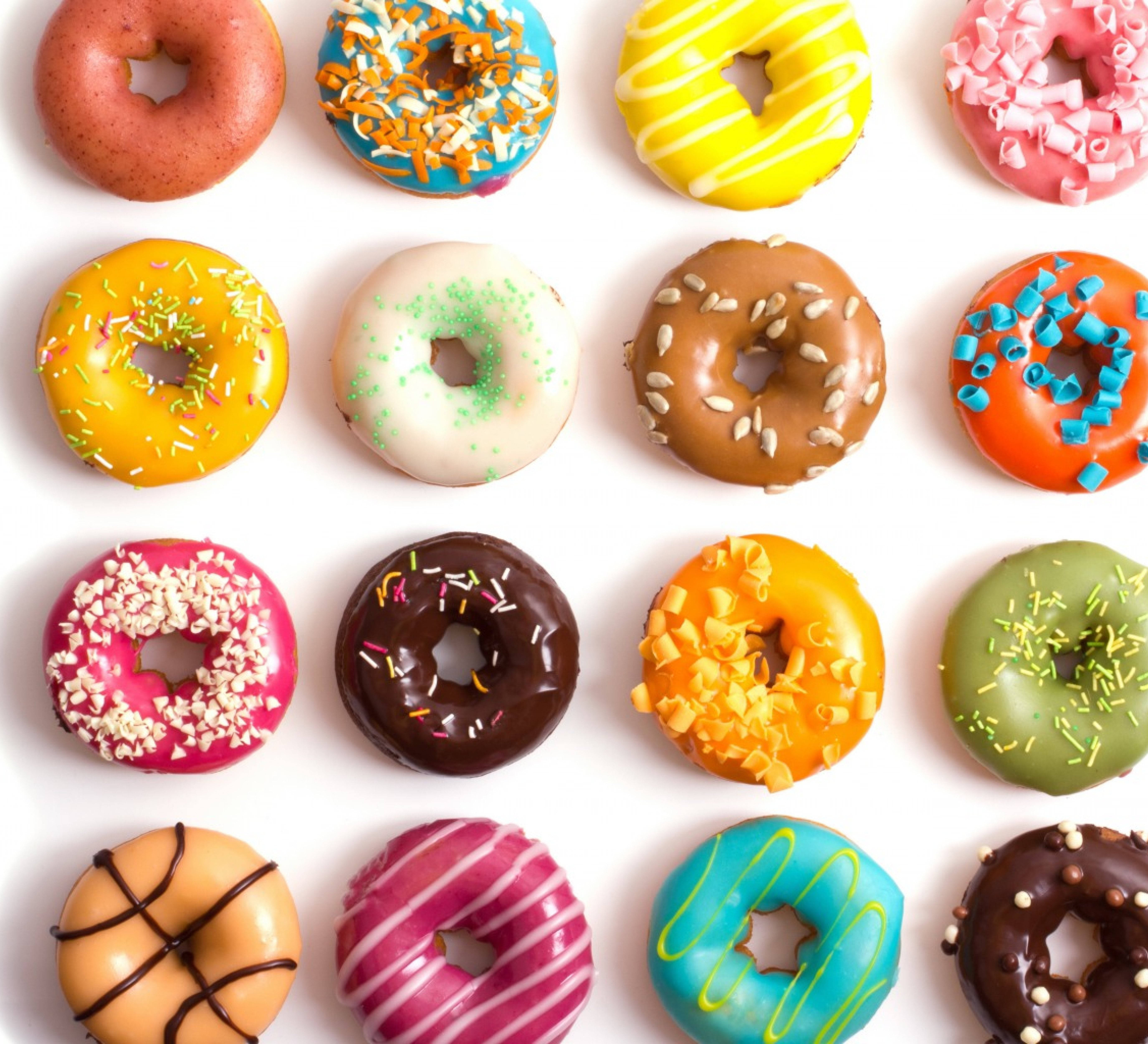 Donut æstetisk mønster Wallpapers