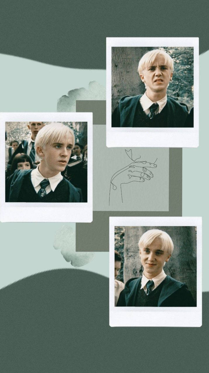 Draco Malfoy Polaroid Æstetik Wallpapers