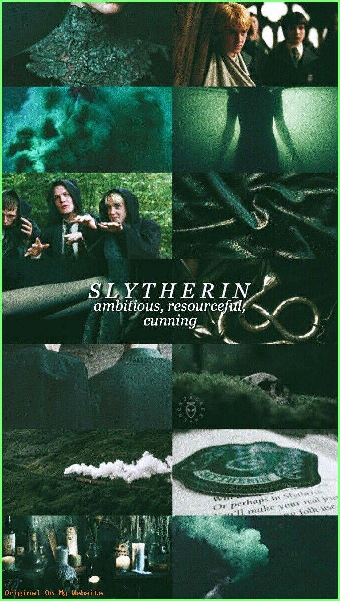 Draco Malfoy æstetisk Slytherin Wallpapers