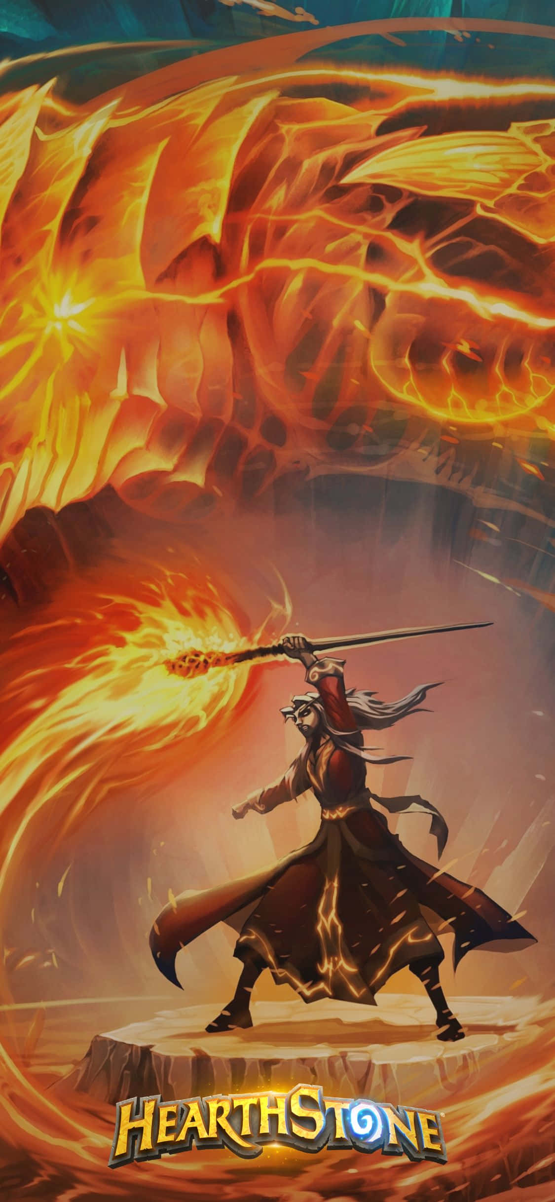 Drageånden iPhone XS Hearthstone Baggrund Wallpapers