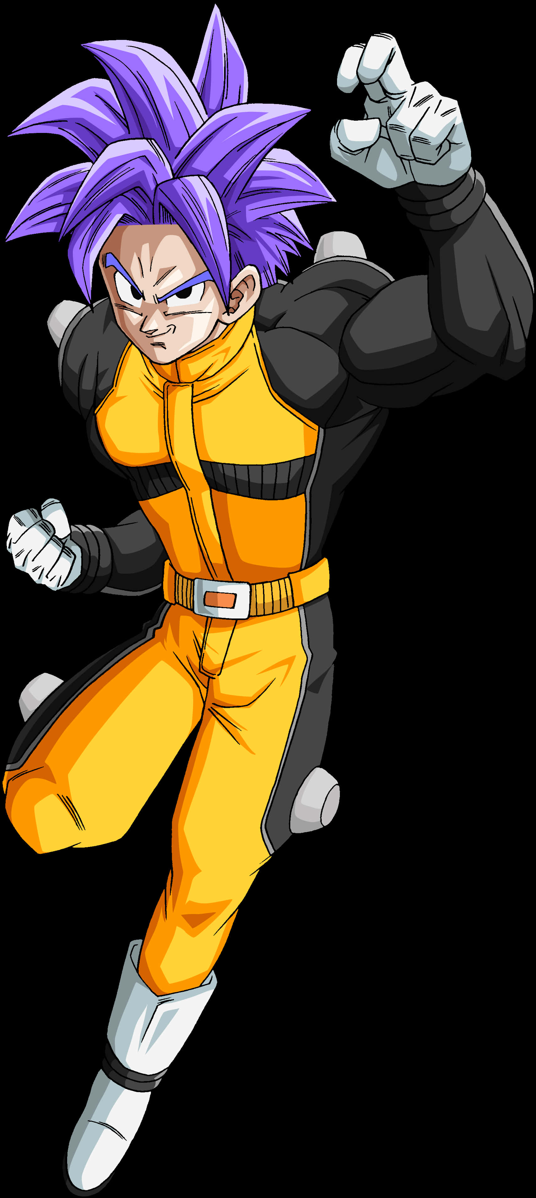 Dragon Ball lilla-håret kriger Wallpapers