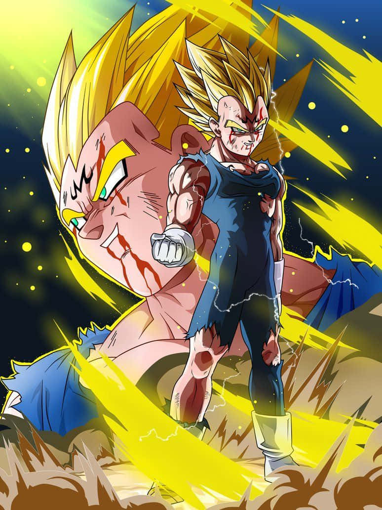 Majin Vegeta Smil