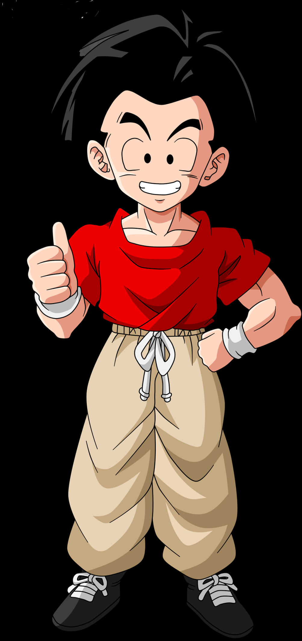 Dragon Ball Z-figur med tommel op Wallpapers