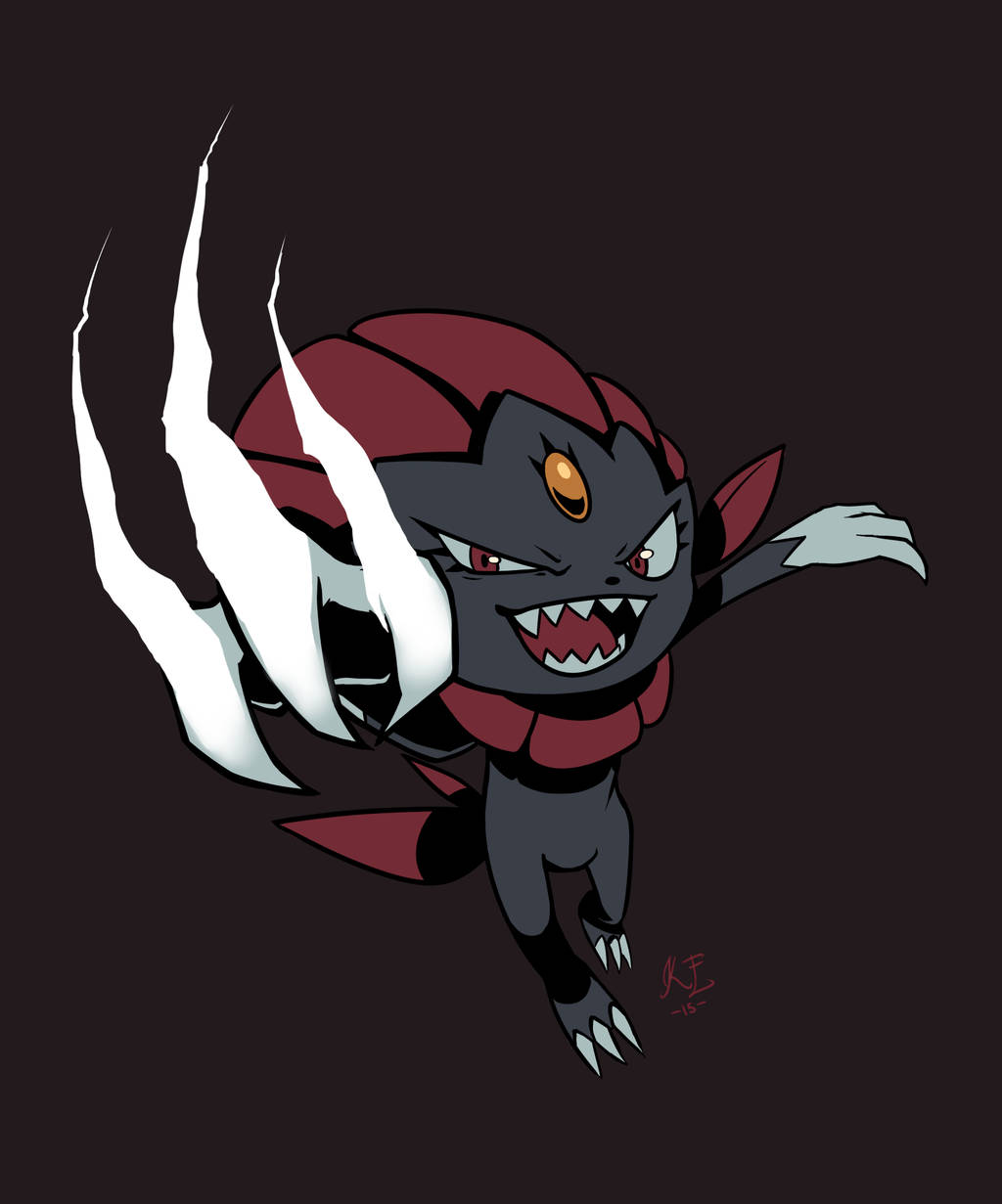 Drillev Weavile Angriber Wallpapers