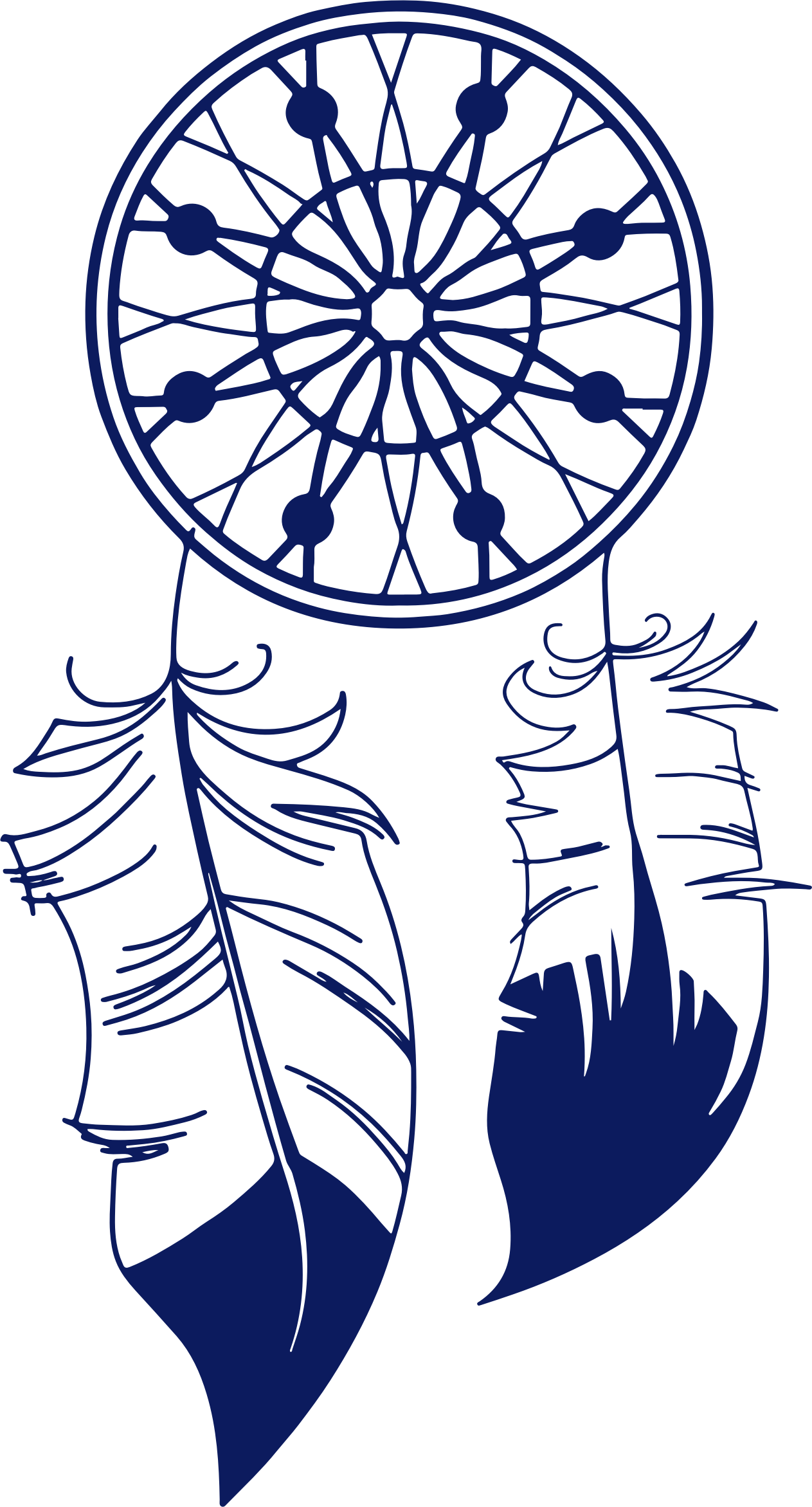 Drømmefanger vektorkunst Wallpapers