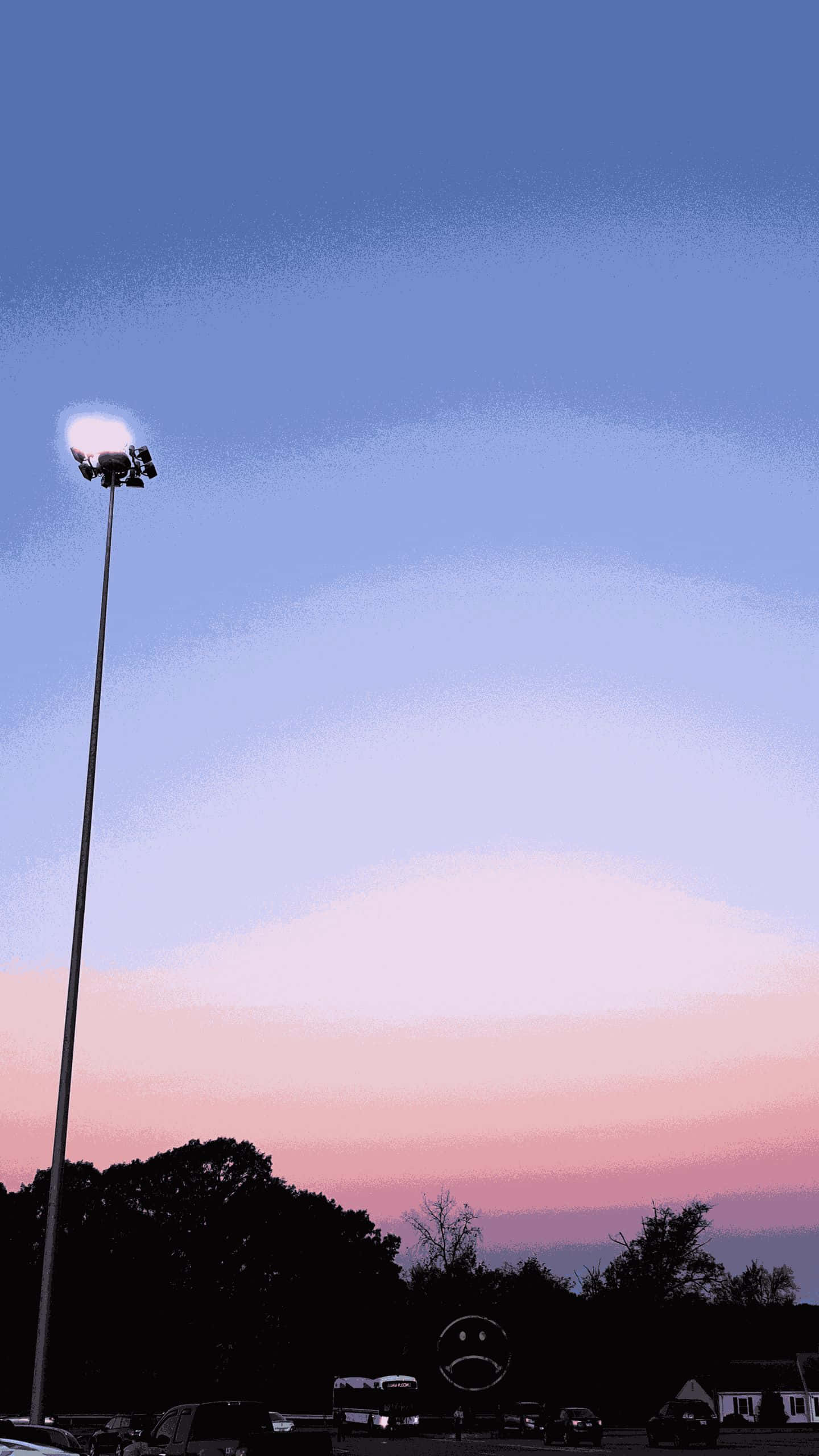 Drømmende Nebula - Æstetisk Telefonbaggrund Wallpapers