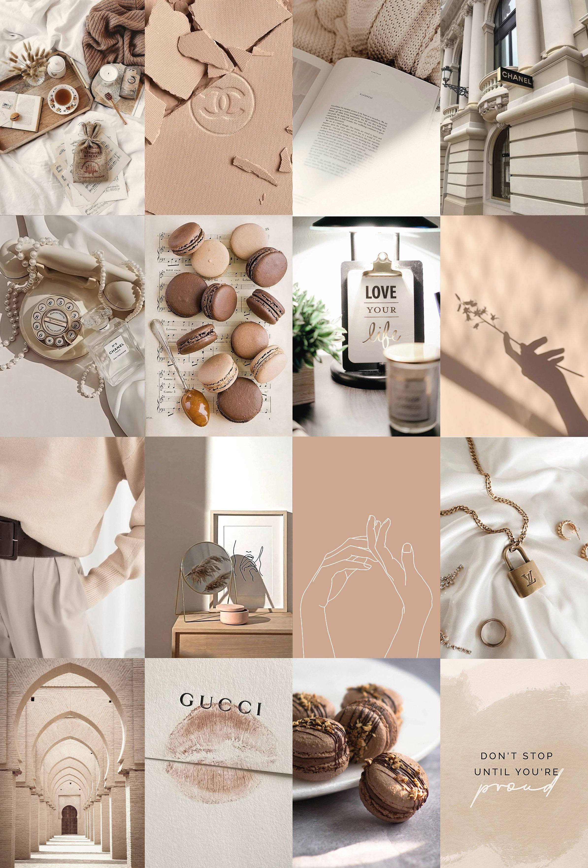 Drømmende neutral baggrund Wallpapers