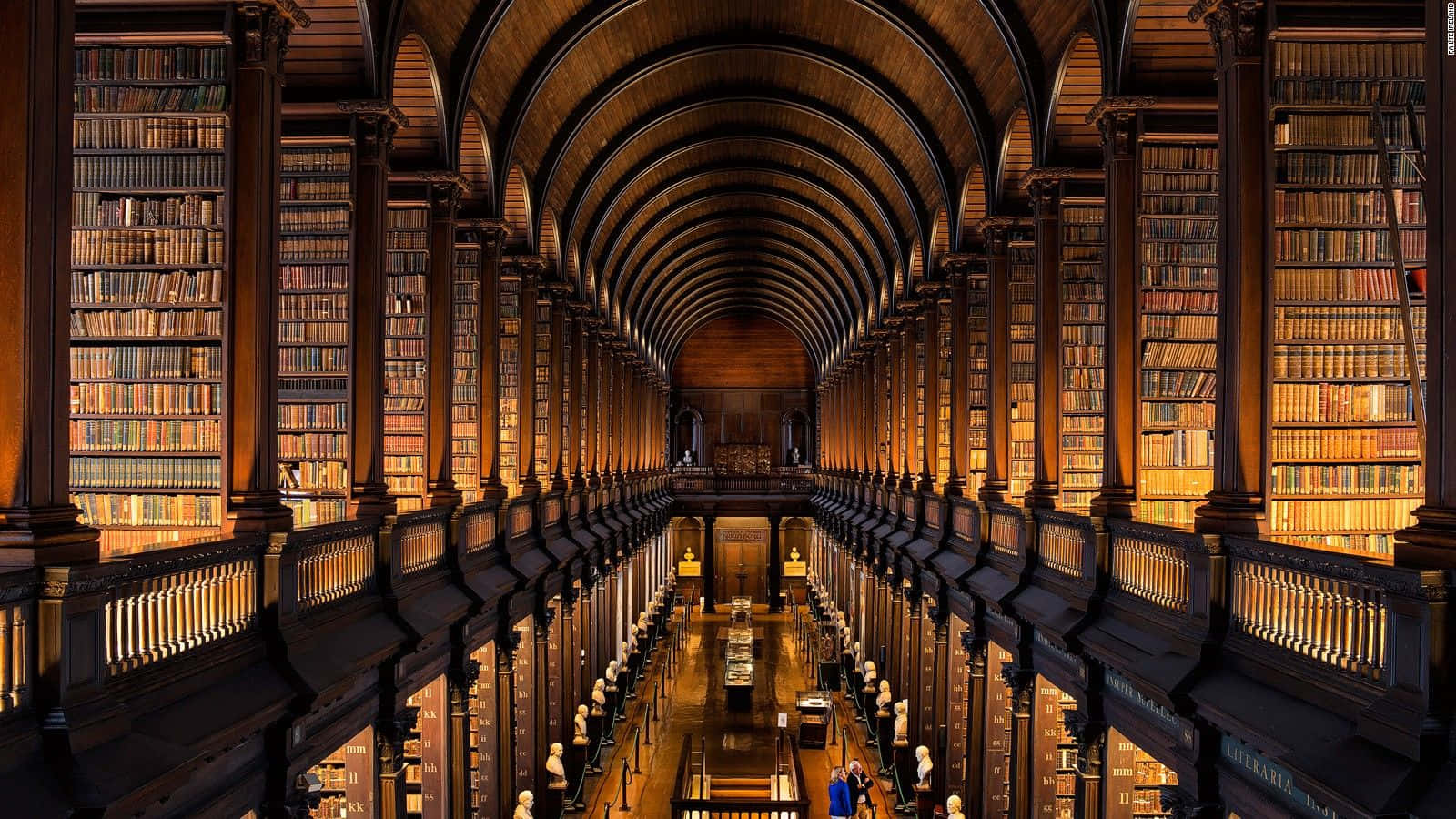 Dublin Old Library Baggrund Wallpapers
