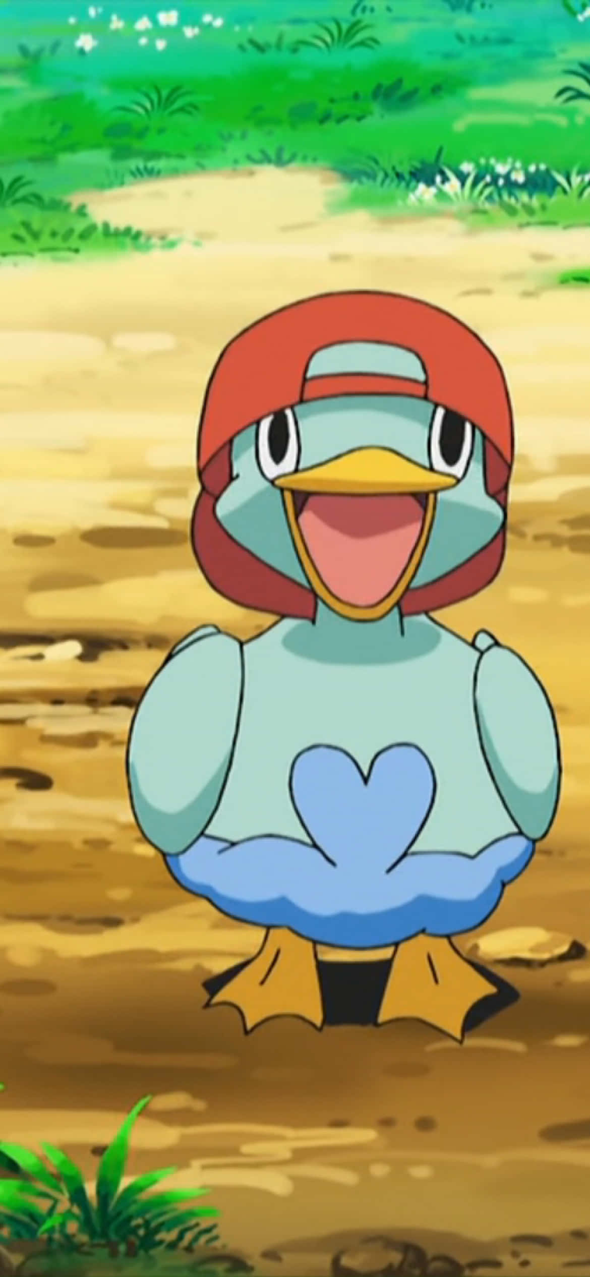 Ducklett med rød hat Wallpapers
