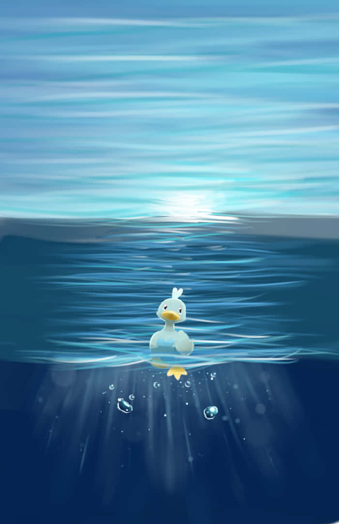Ducklett på havet Wallpapers