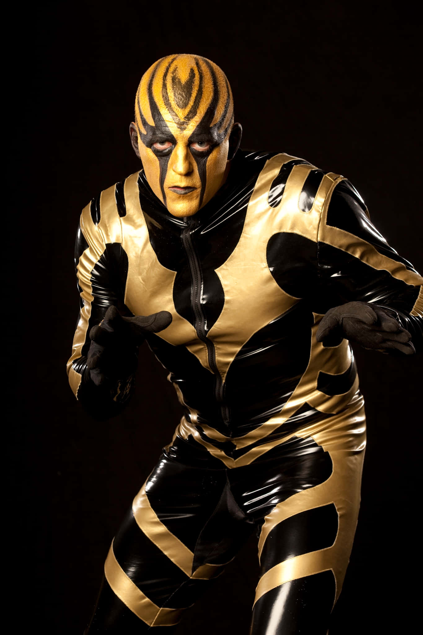 Dustin Rhodes i sin ikoniske Goldust-dragt Wallpapers