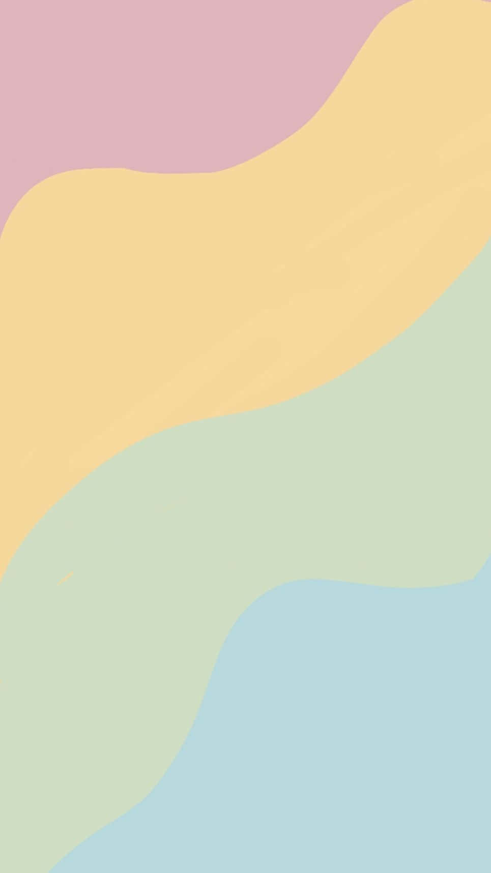 Dyk ned i den pastelfarvede regnbue Wallpapers