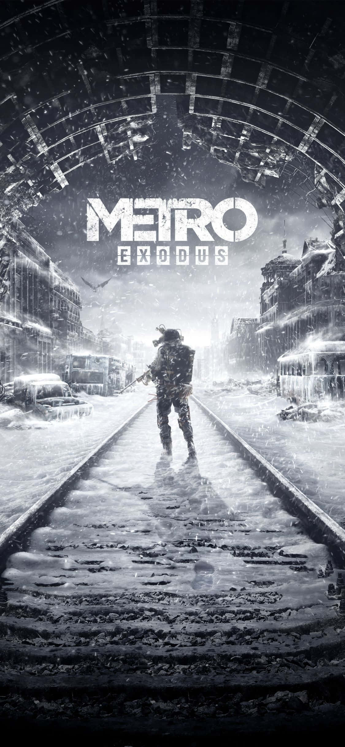 Dyk dybt ned i den post-apokalyptiske verden i Metro Exodus med de skarpe billeder på iPhone X Wallpapers