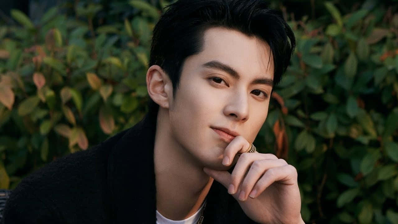 Dylan Wang smiler skævt Wallpapers