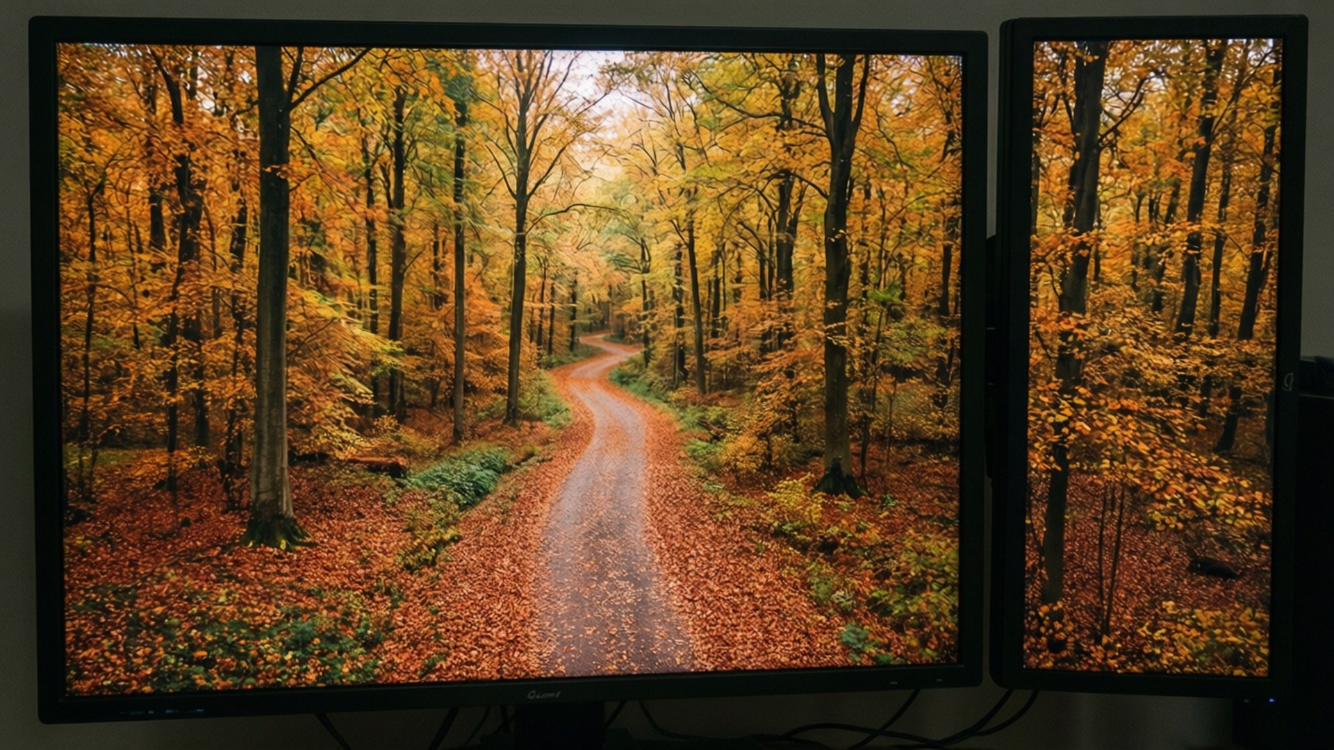 Efterårsskovssti Wallpapers