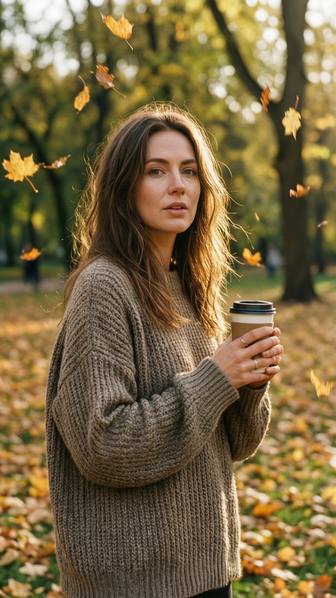 Efterårstrøje Kaffe Wallpapers