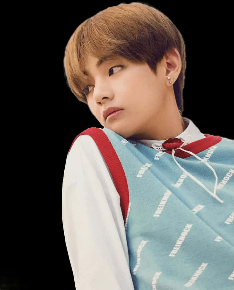 Eftertænksomt blik Taehyung Wallpapers