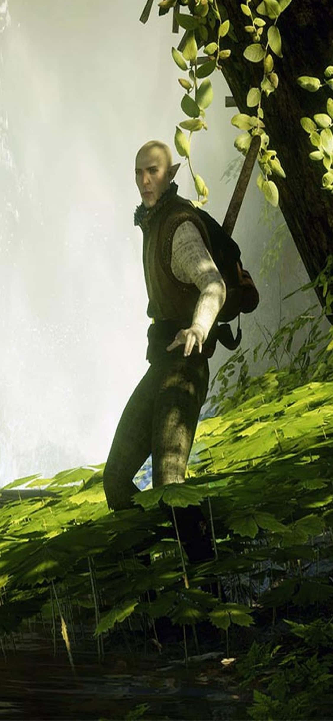 Eksklusiv Shadow of Mordor Spilbaggrund til iPhone X Wallpapers