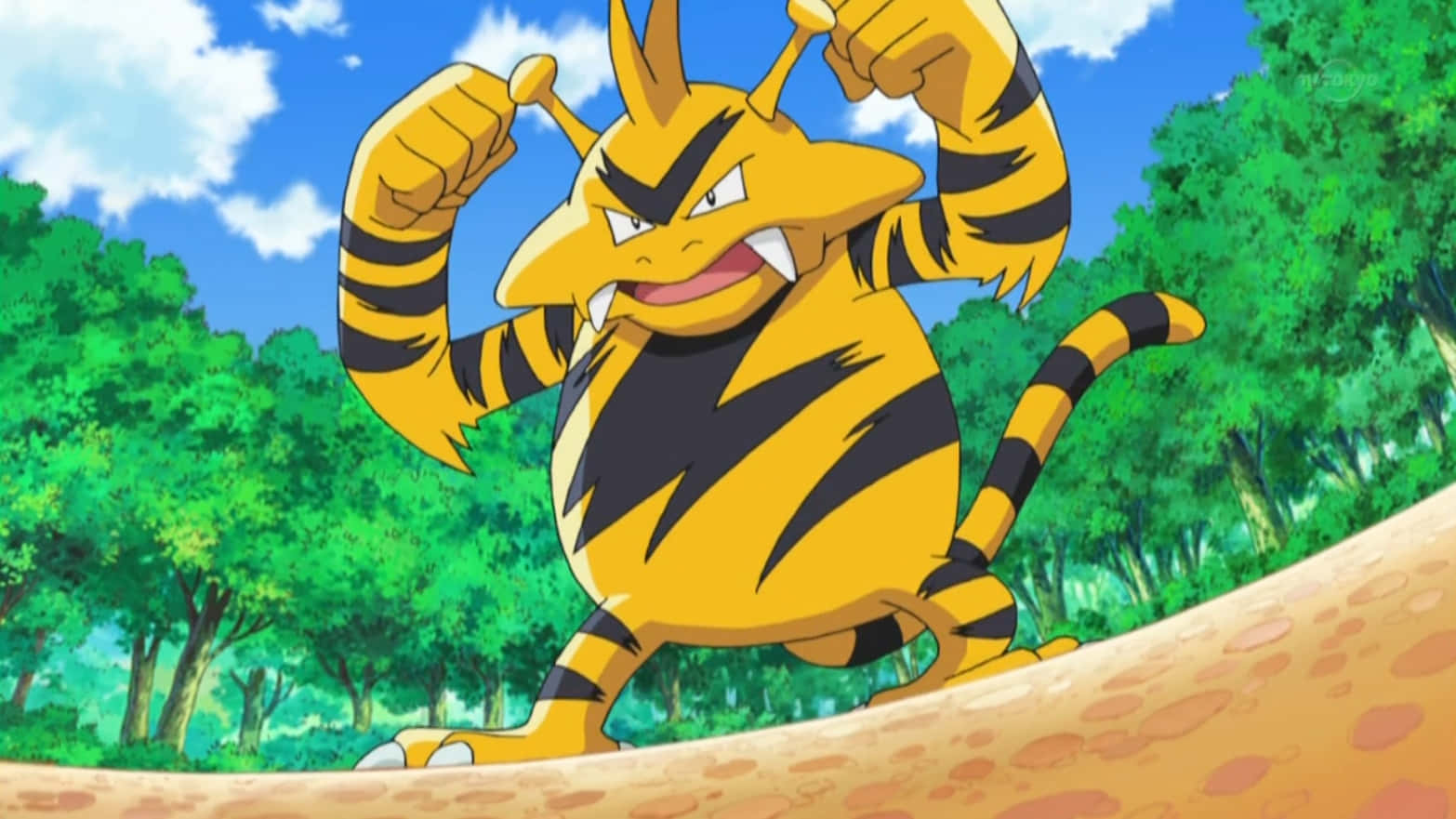Electabuzz i Pokemon Anime Wallpapers