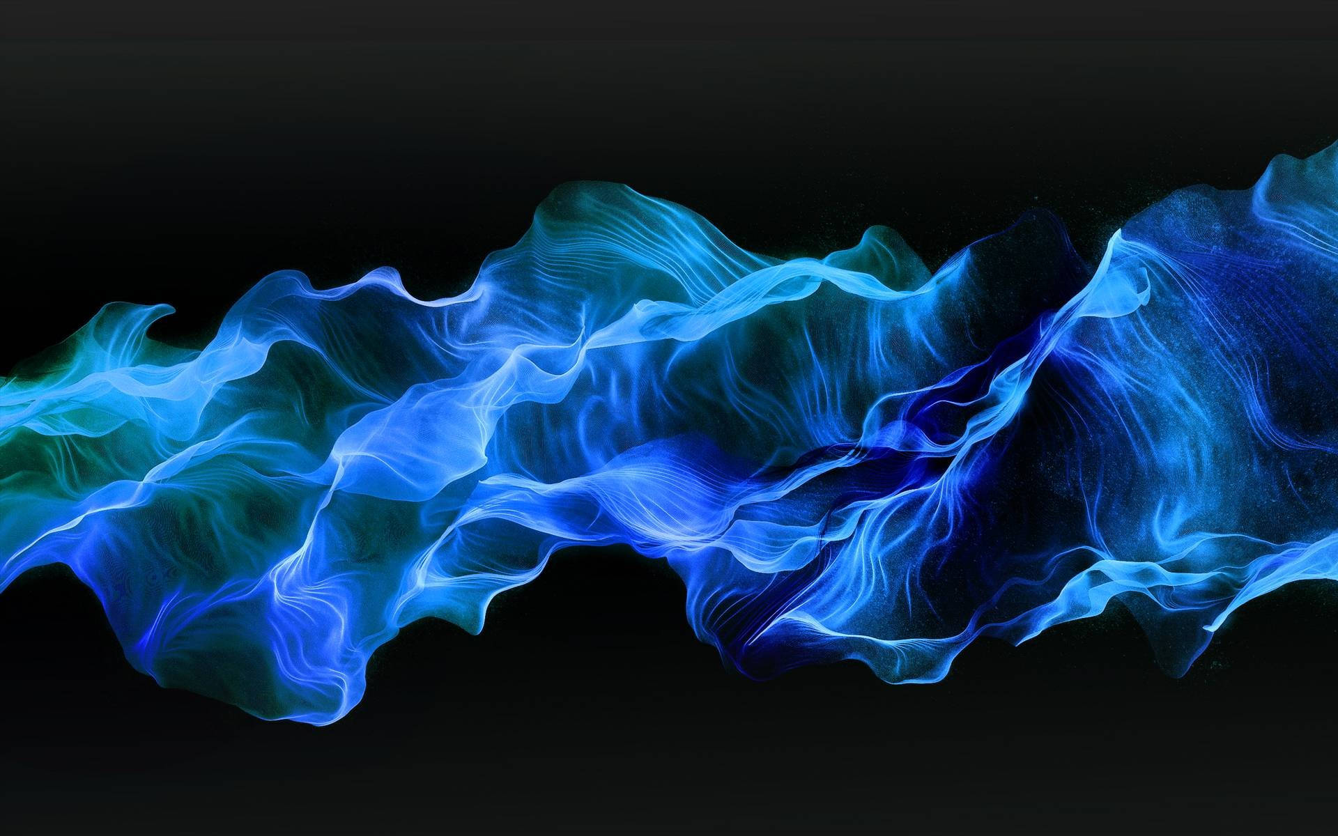 Elegant Blå Ild Wallpapers