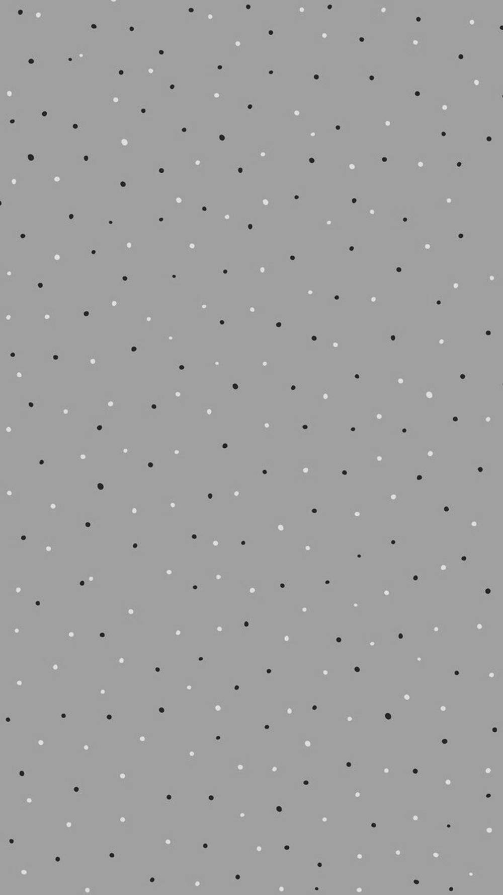 Elegant grå iPhone med slankt prikmønster Wallpapers