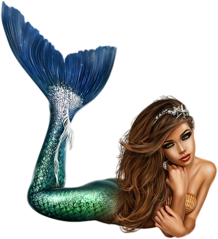 Elegant havfrue illustration Wallpapers