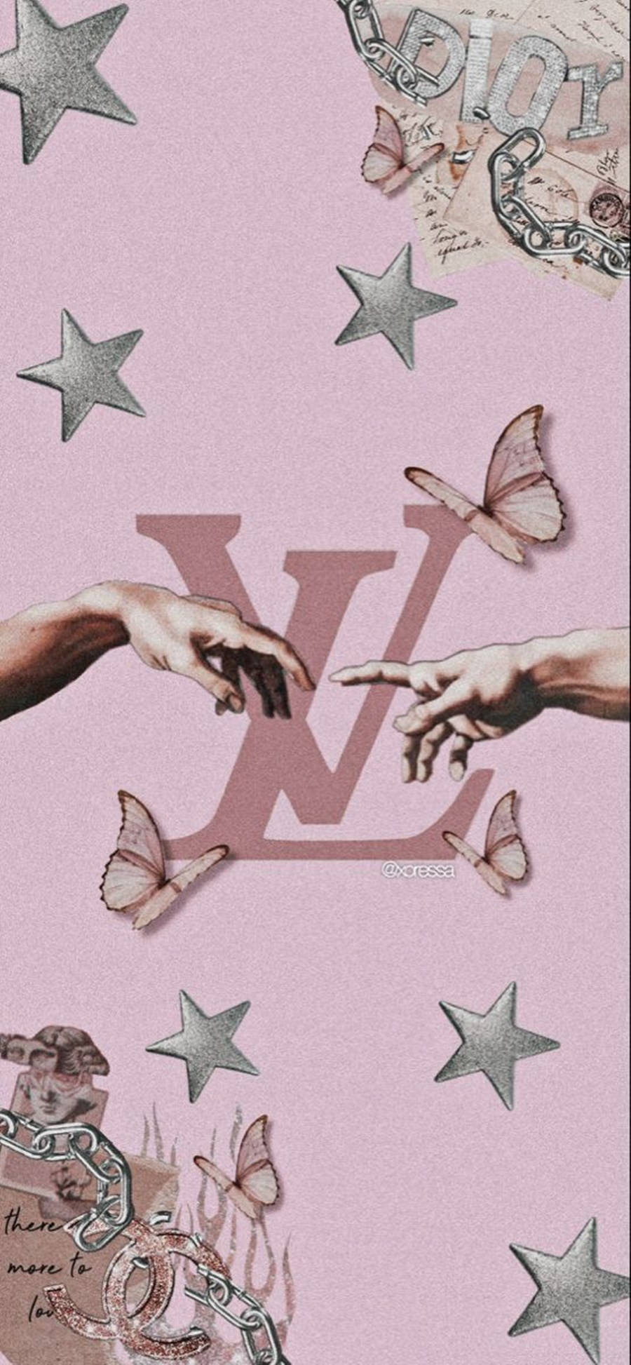 Elegant og Luksuriøs Louis Vuitton Æstetik Wallpapers