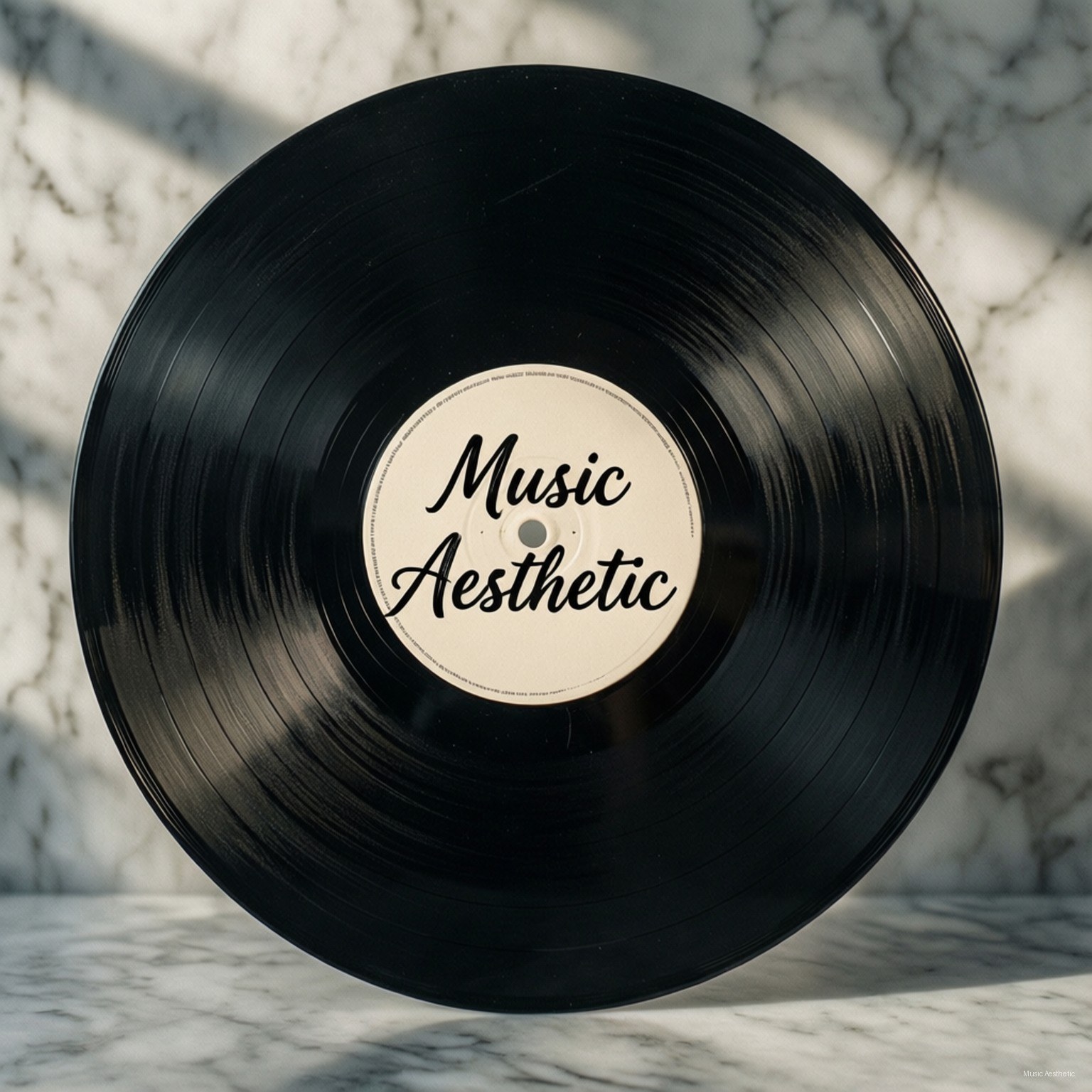 Elegant Vinyl Typografi Wallpapers