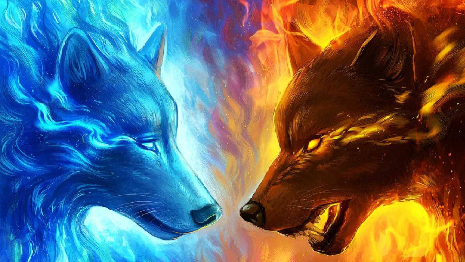 Elementære galakseulve Wallpapers