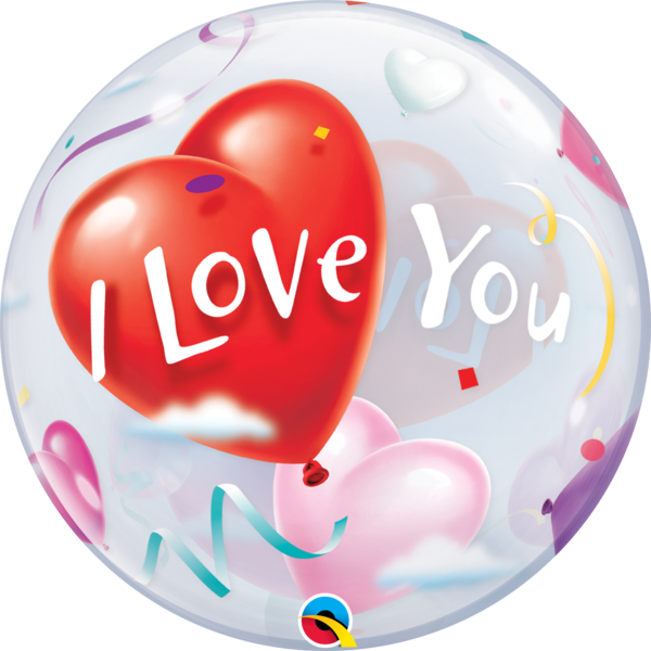 Elsker Dig Hjerteballon Wallpapers
