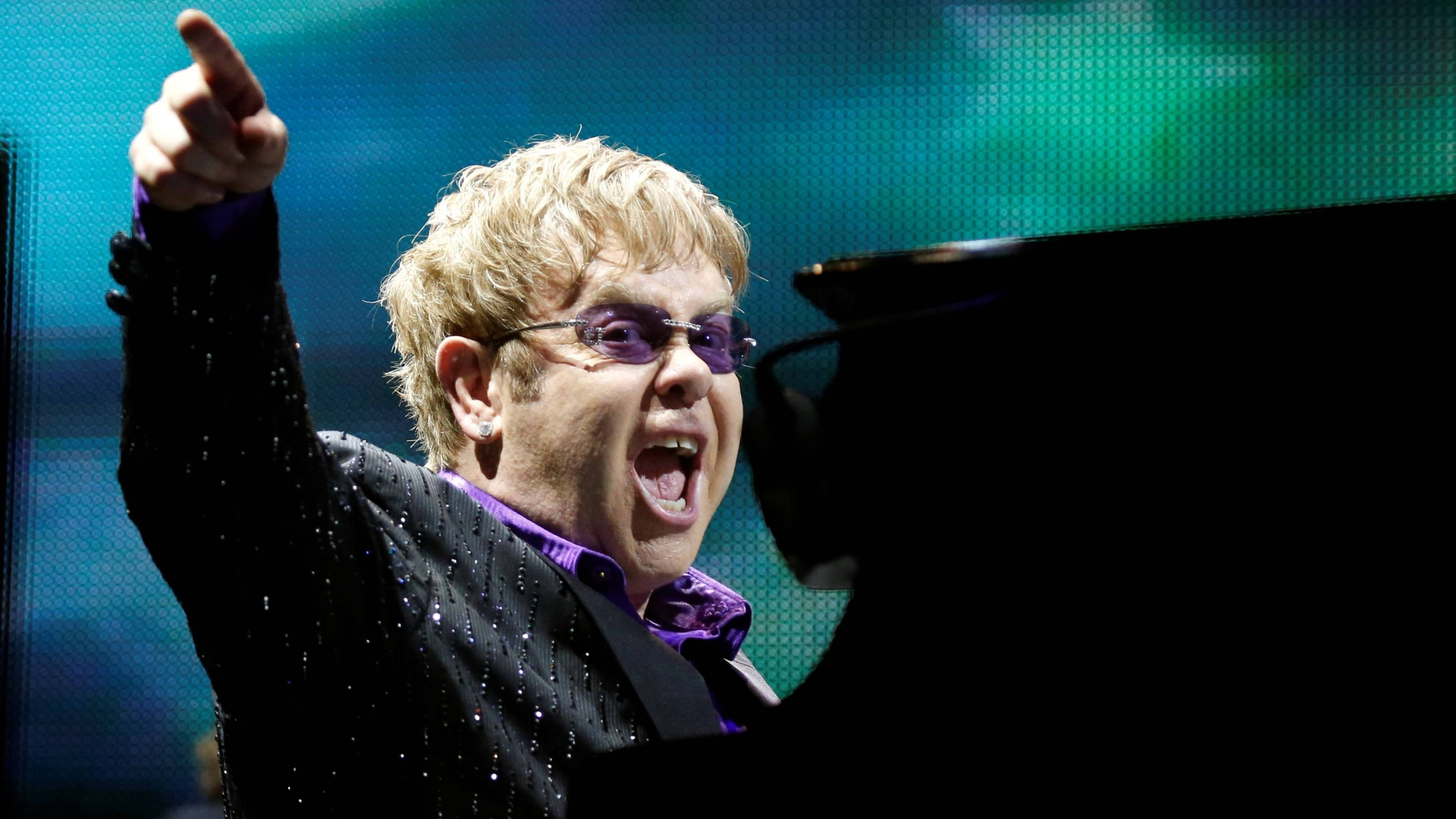 Elton John Pop Rock Koncert Wallpapers