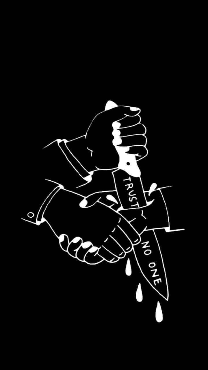 Emo æstetisk digital illustration Wallpapers