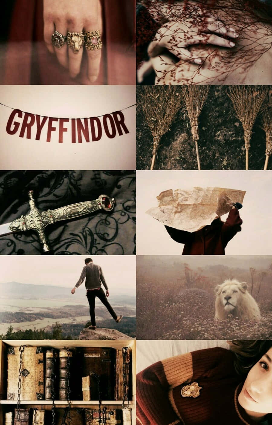 En æstetisk Harry Potter-baggrund Wallpapers