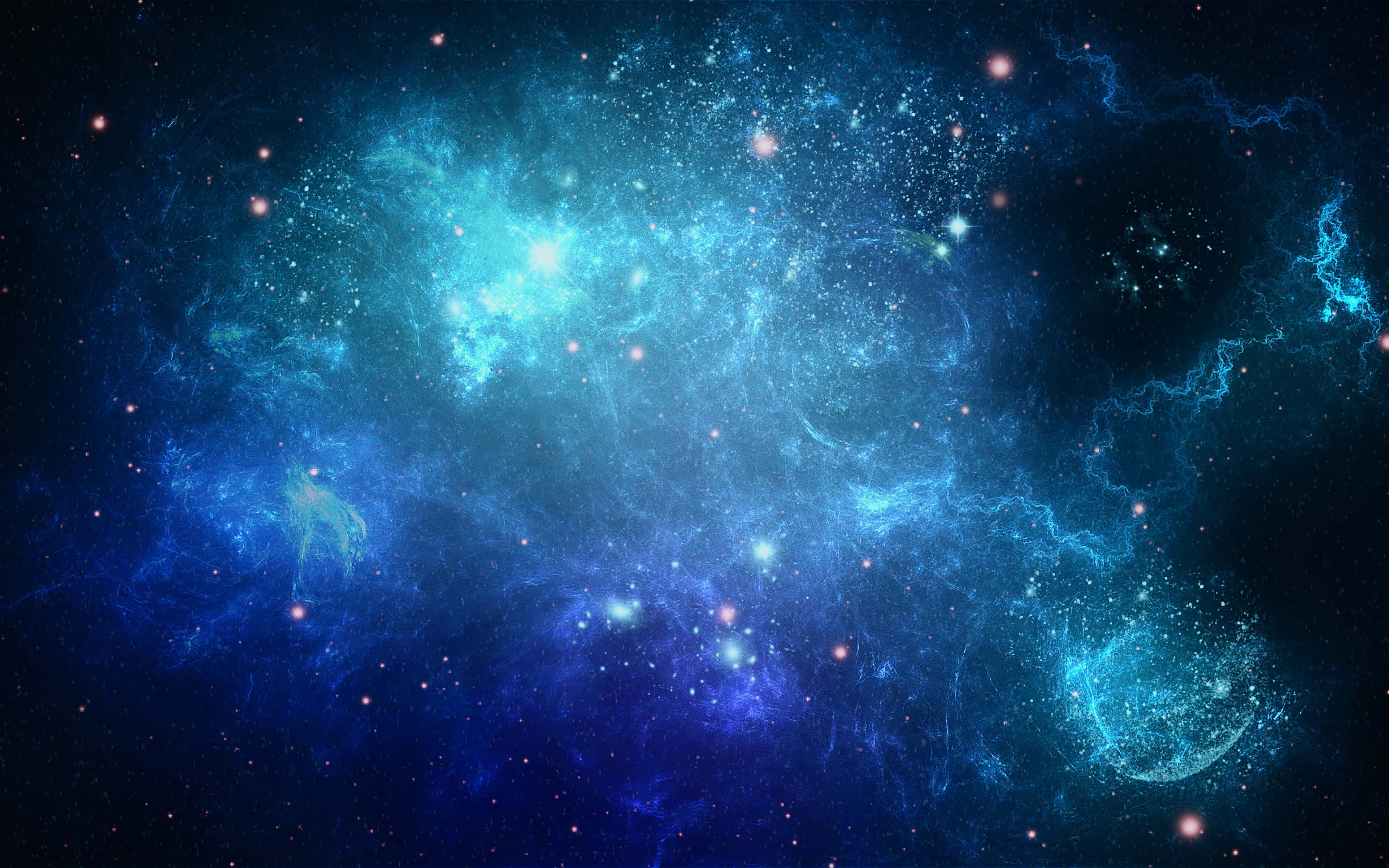 En betagende udsigt over det ydre rum Wallpapers