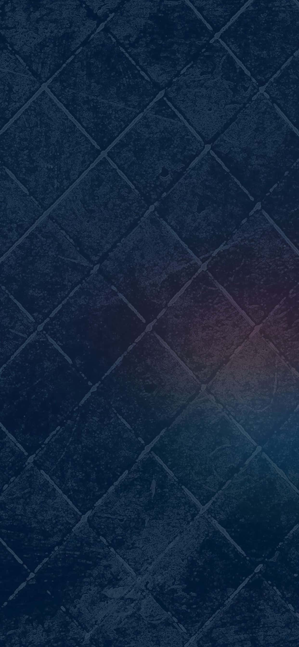 En blå og lilla flisebaggrund med en regnbue Wallpapers