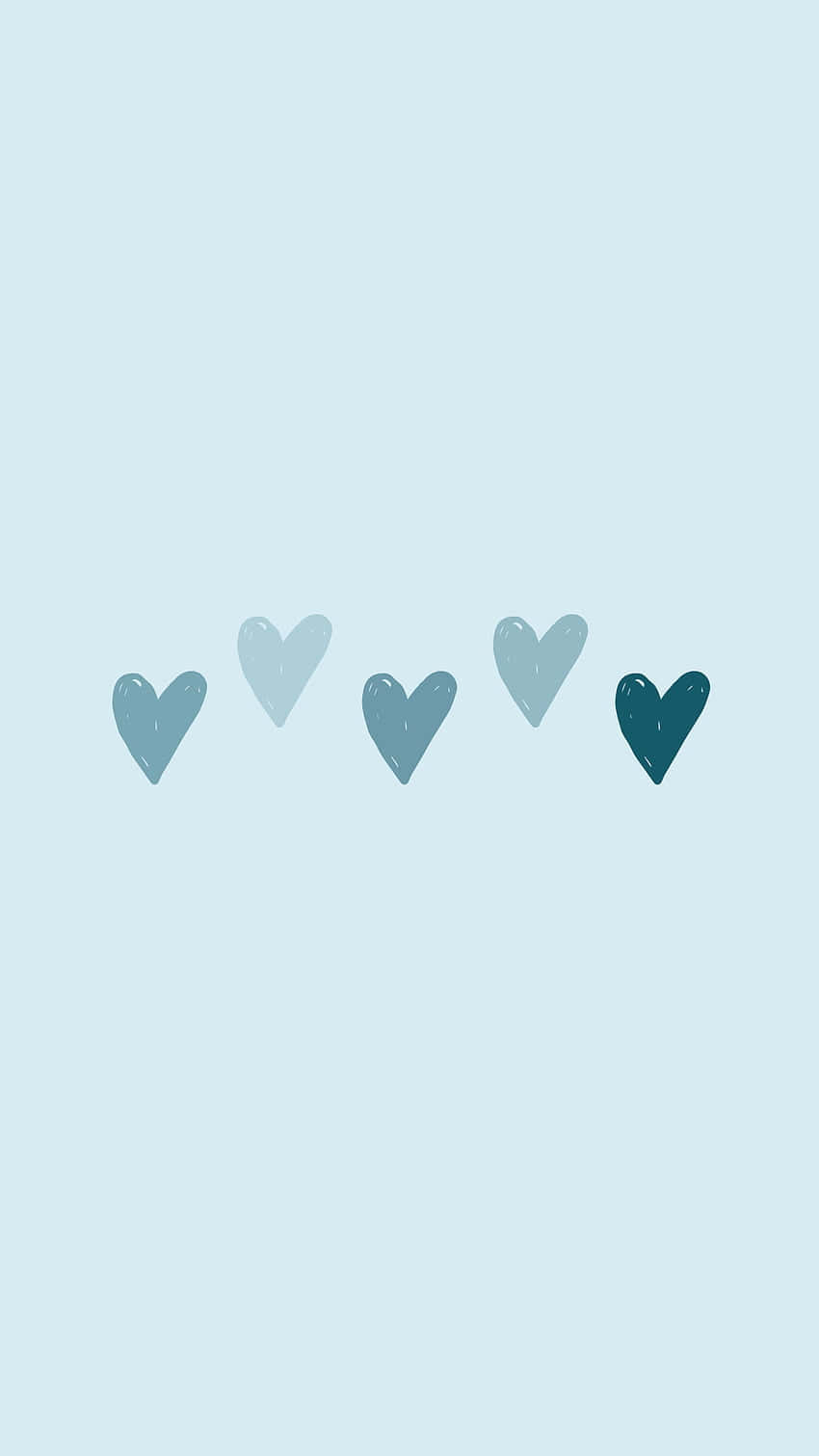 En charmerende og levende pastelblå ensfarvet Wallpapers