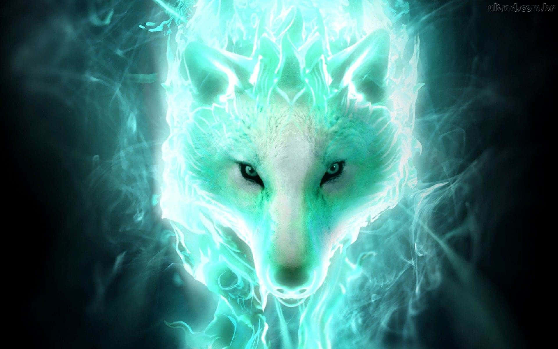En dreng og hans venlige varulv som set i filmen Super Cool Wolf Wallpapers