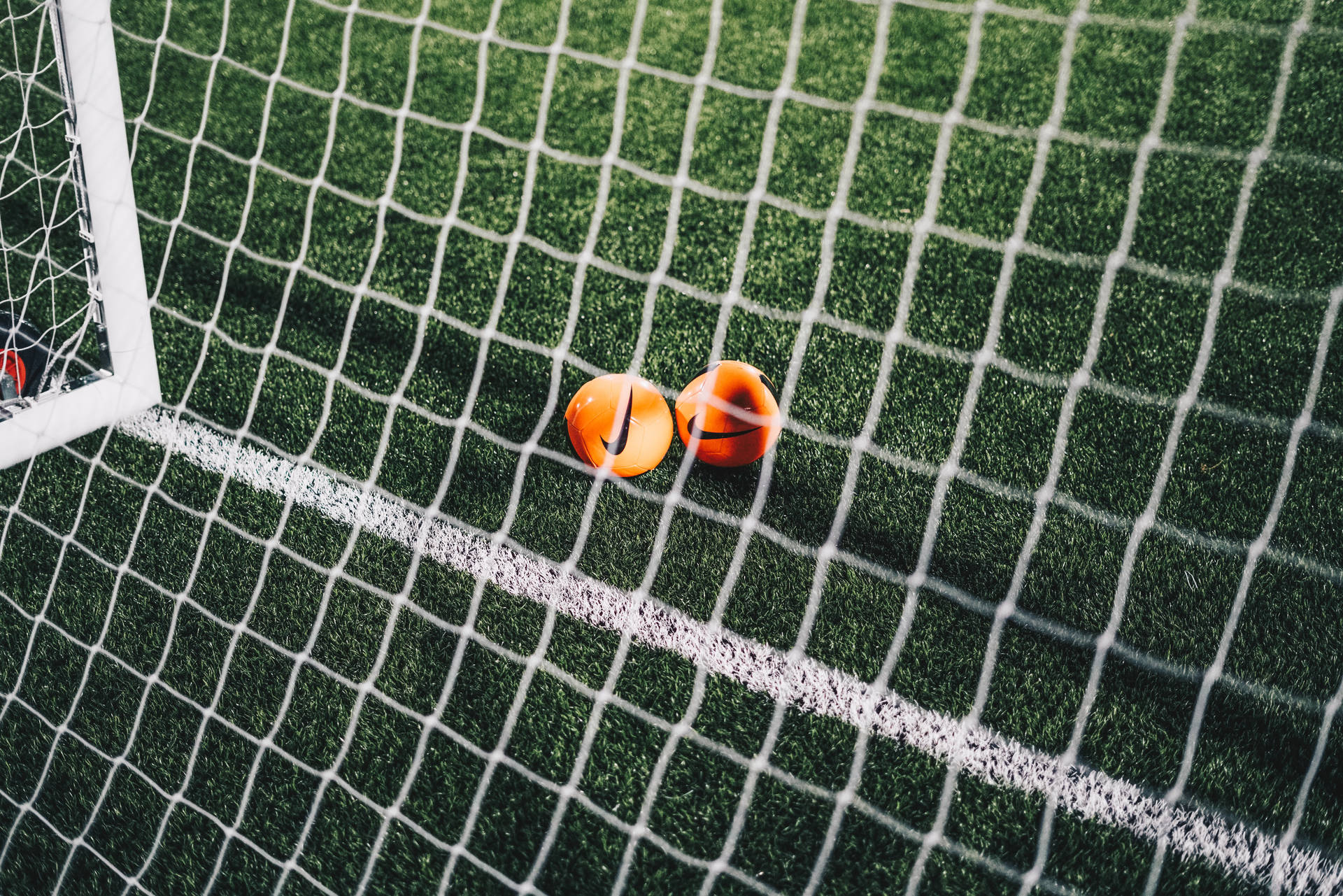 Fodboldnet stadion desktop-baggrund. — Fodbold Wallpapers