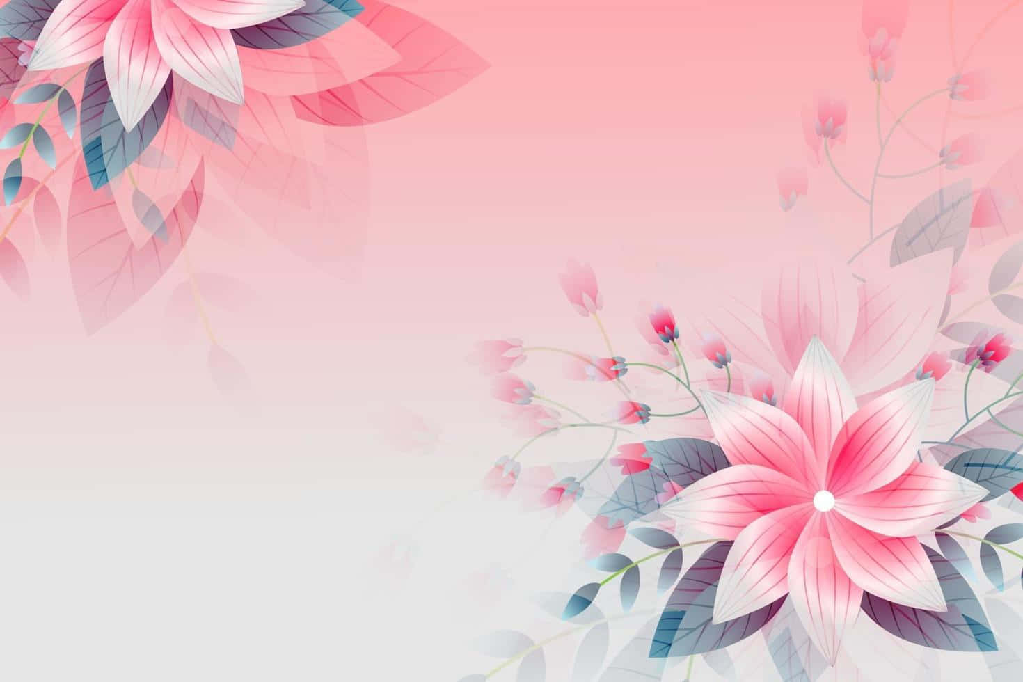 En elegant og livlig blomst Wallpapers