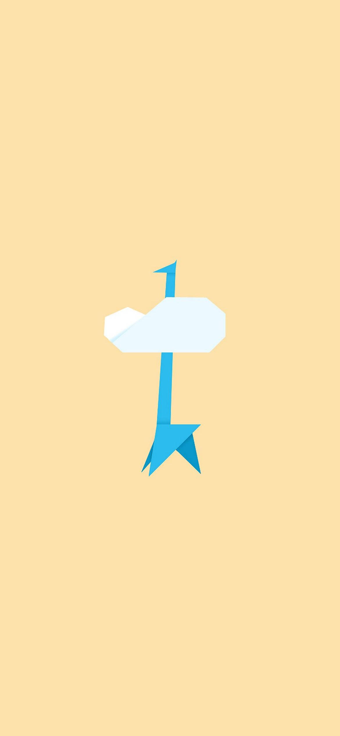 En enkel men smuk illustration - Nuttet Minimalistisk Wallpapers