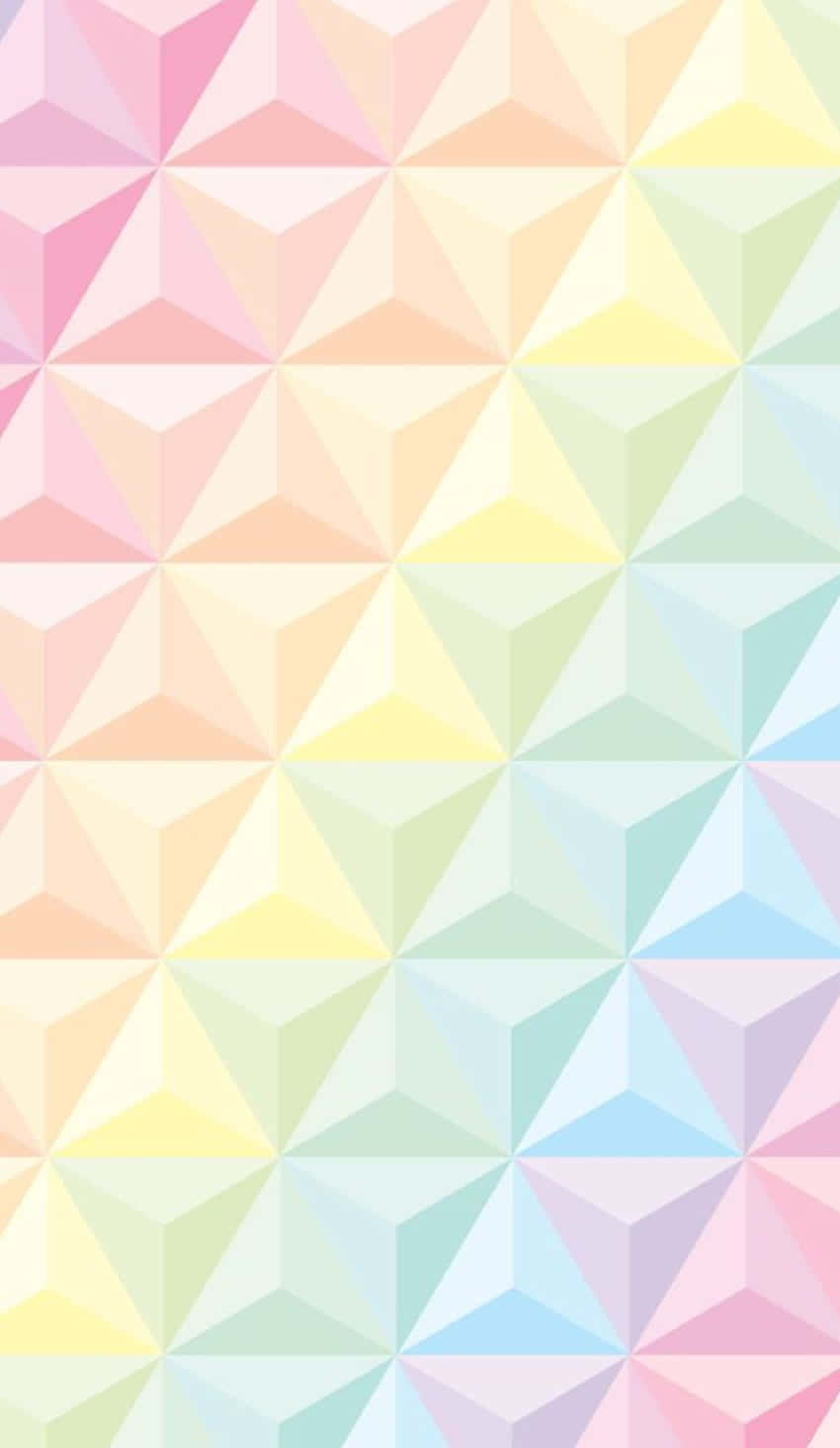 en farverig geometrisk baggrund med trekanter Wallpapers