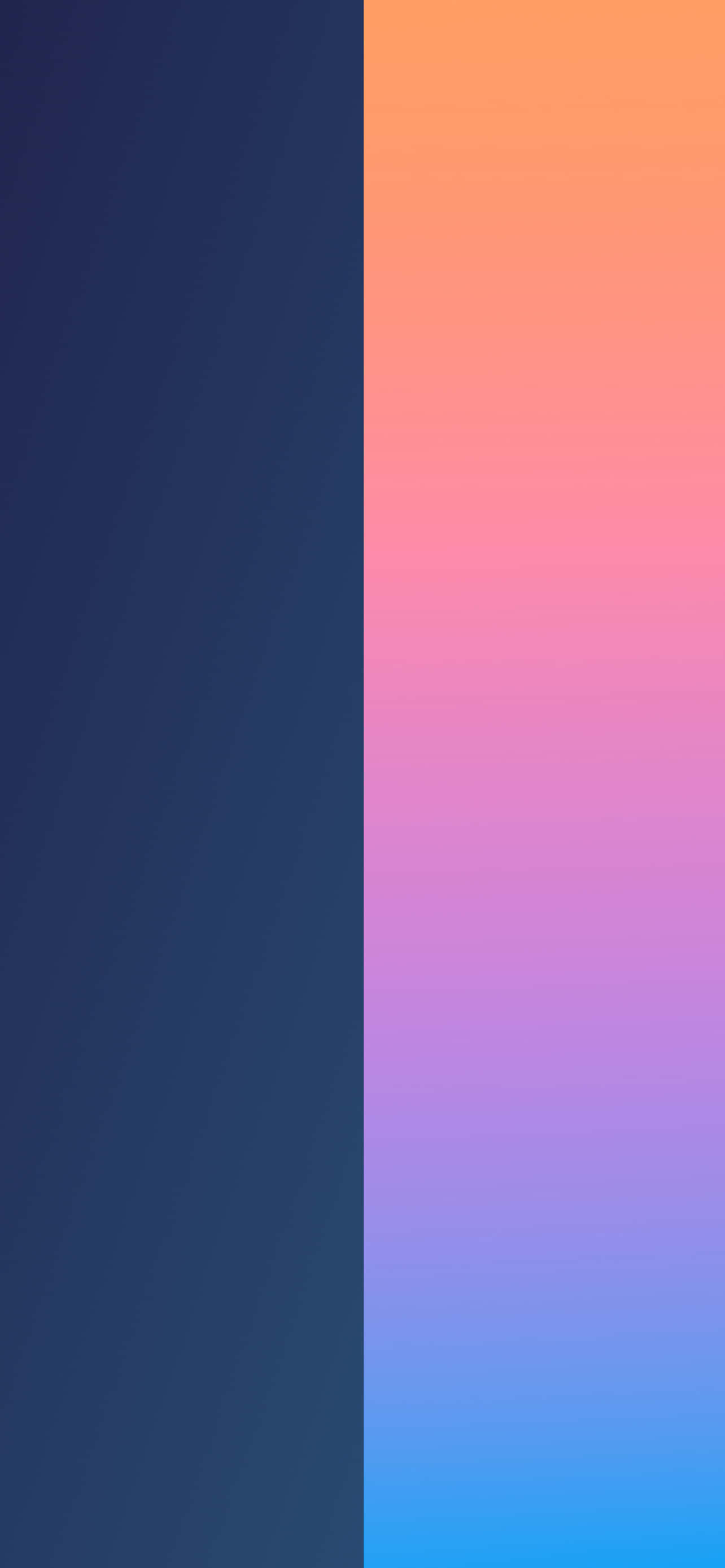 En farverig lodret skov af høje træer Wallpapers