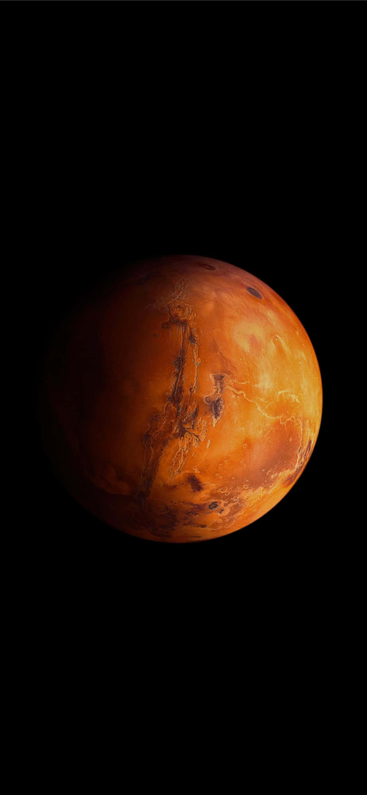 En fascinerende udsigt over Mars-landskab Wallpapers