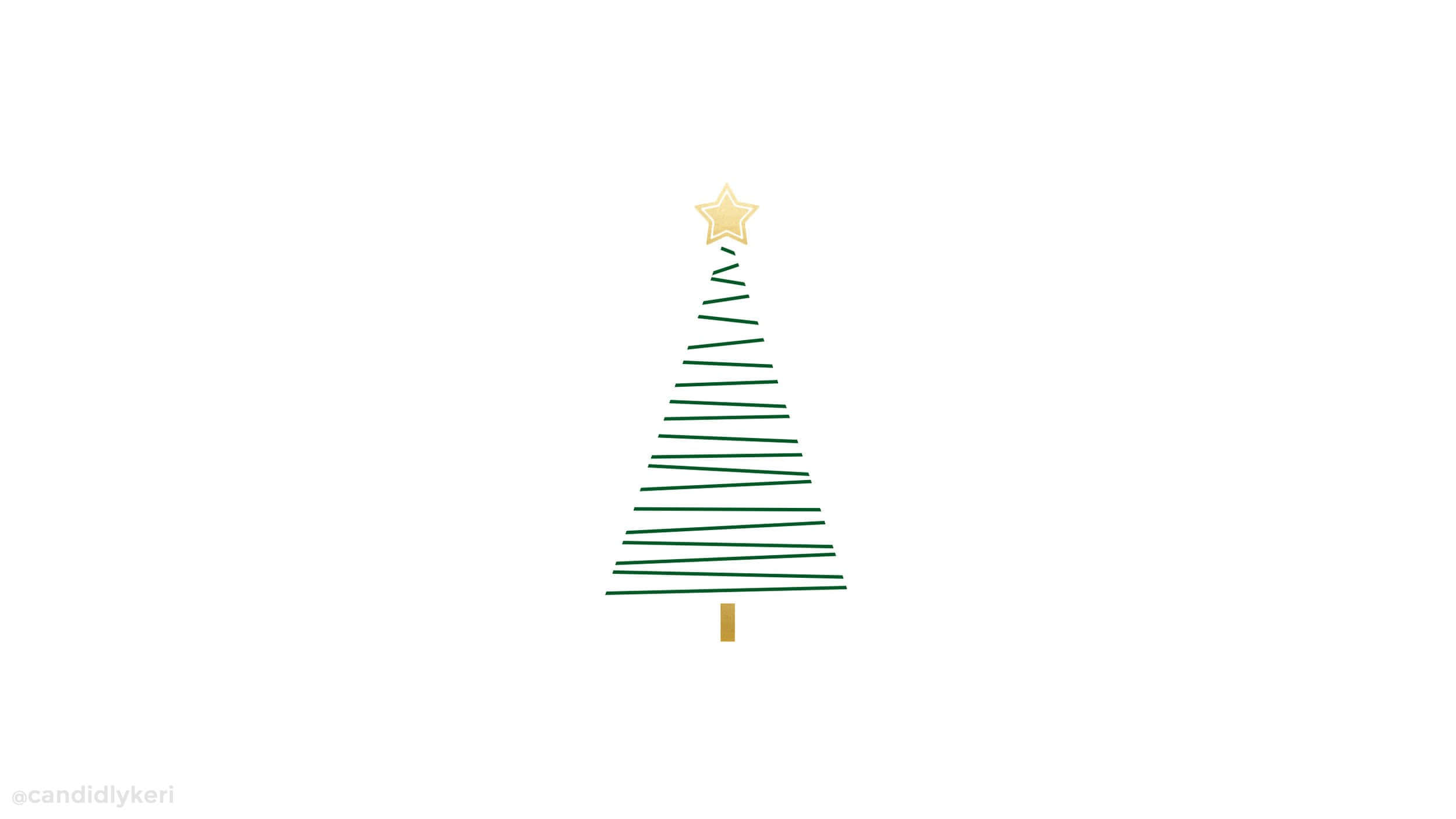 En festlig og enkel jul Wallpapers