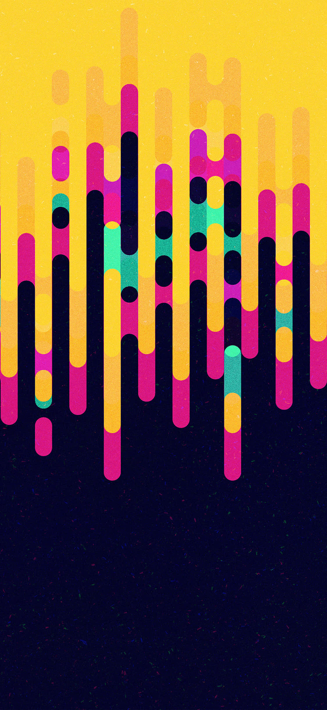 En flugt ind i en fortryllende verden af drømmende pink, gul og blå. Wallpapers