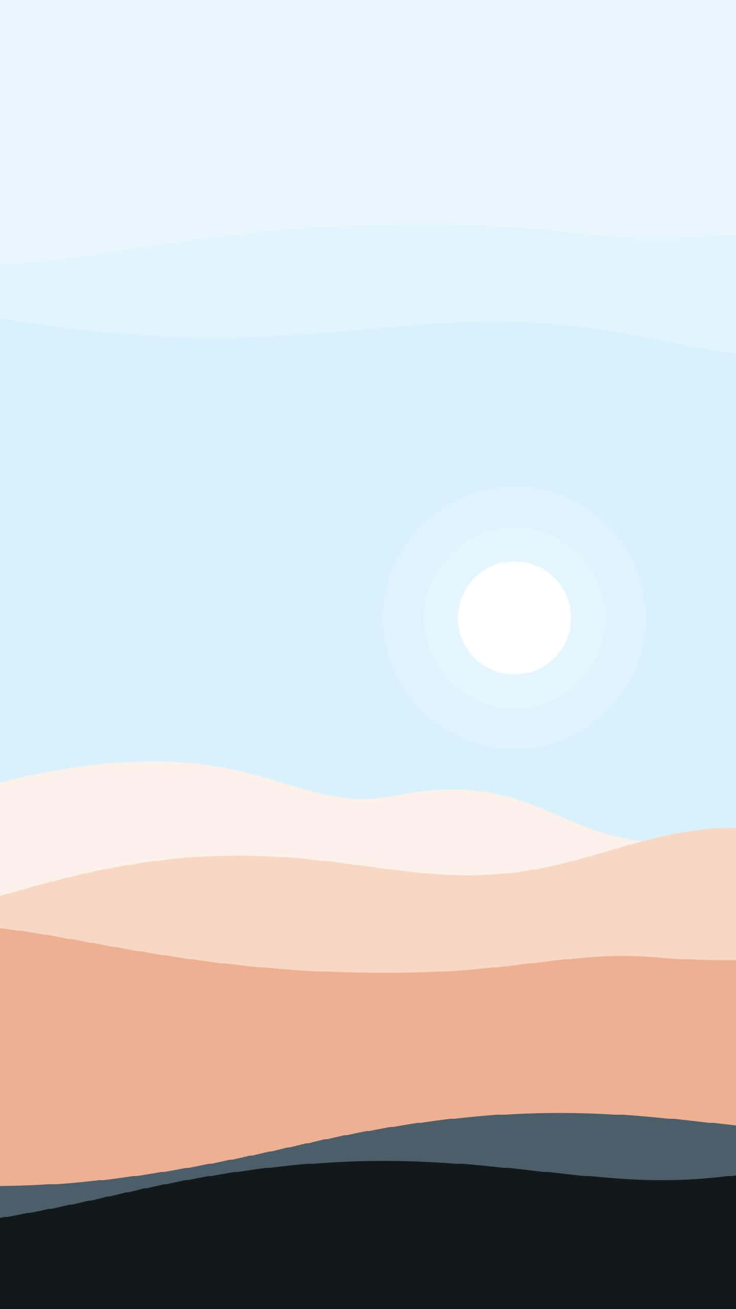 En fredelig efterårsdag i skoven Wallpapers