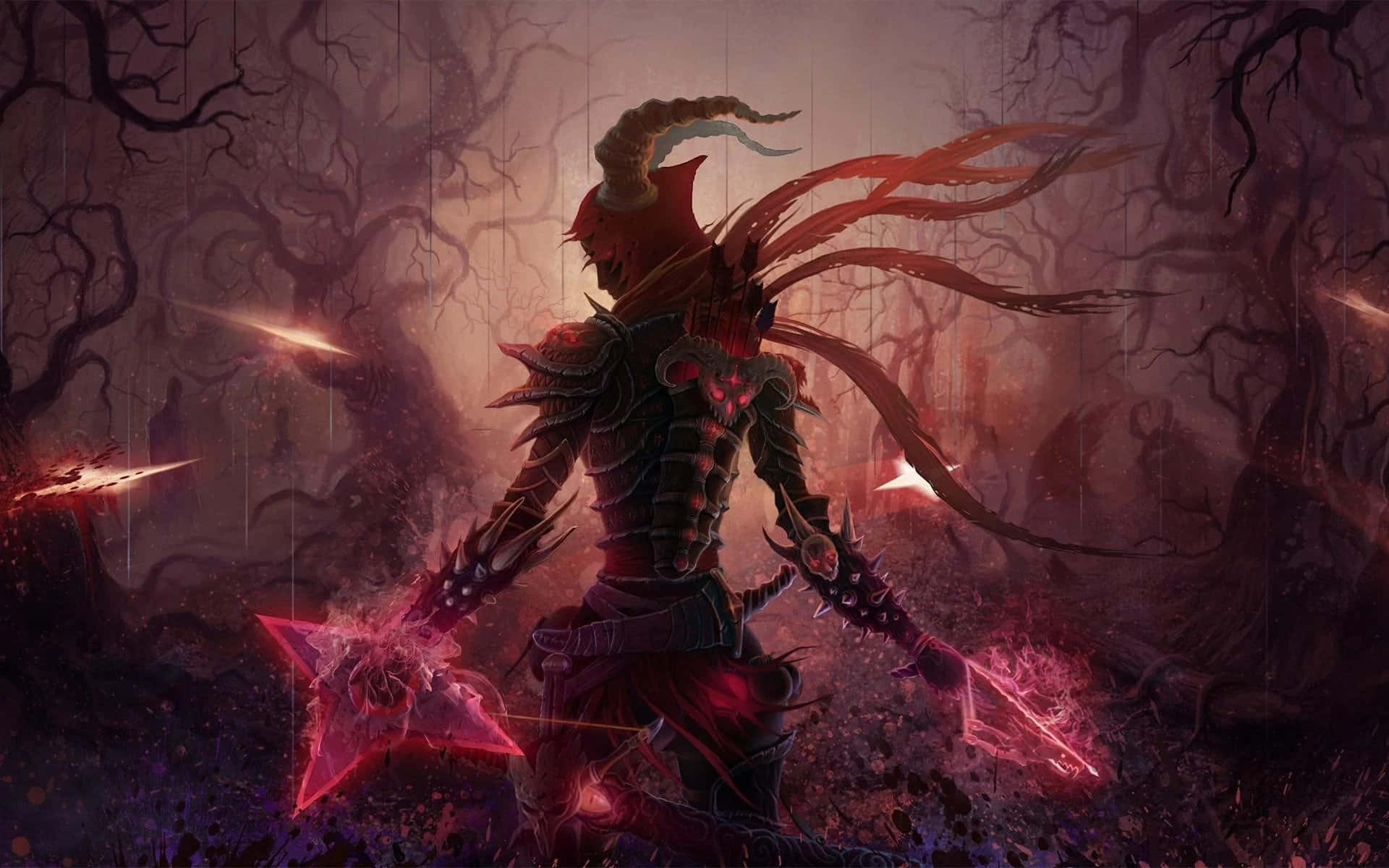En frygtindgydende, men fascinerende dæmon Wallpapers