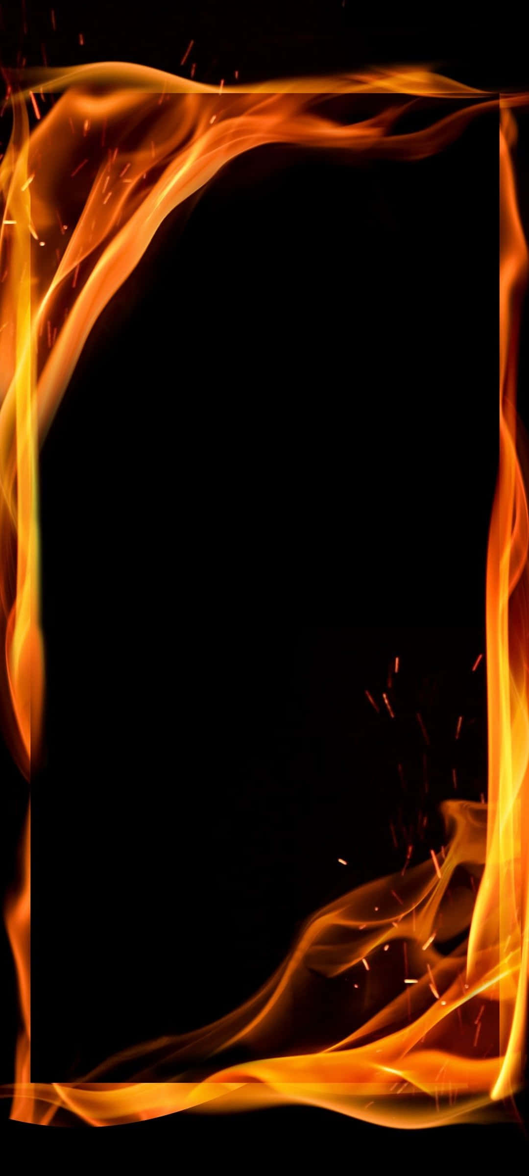 En klar brændende flamme til at antænde passion Wallpapers