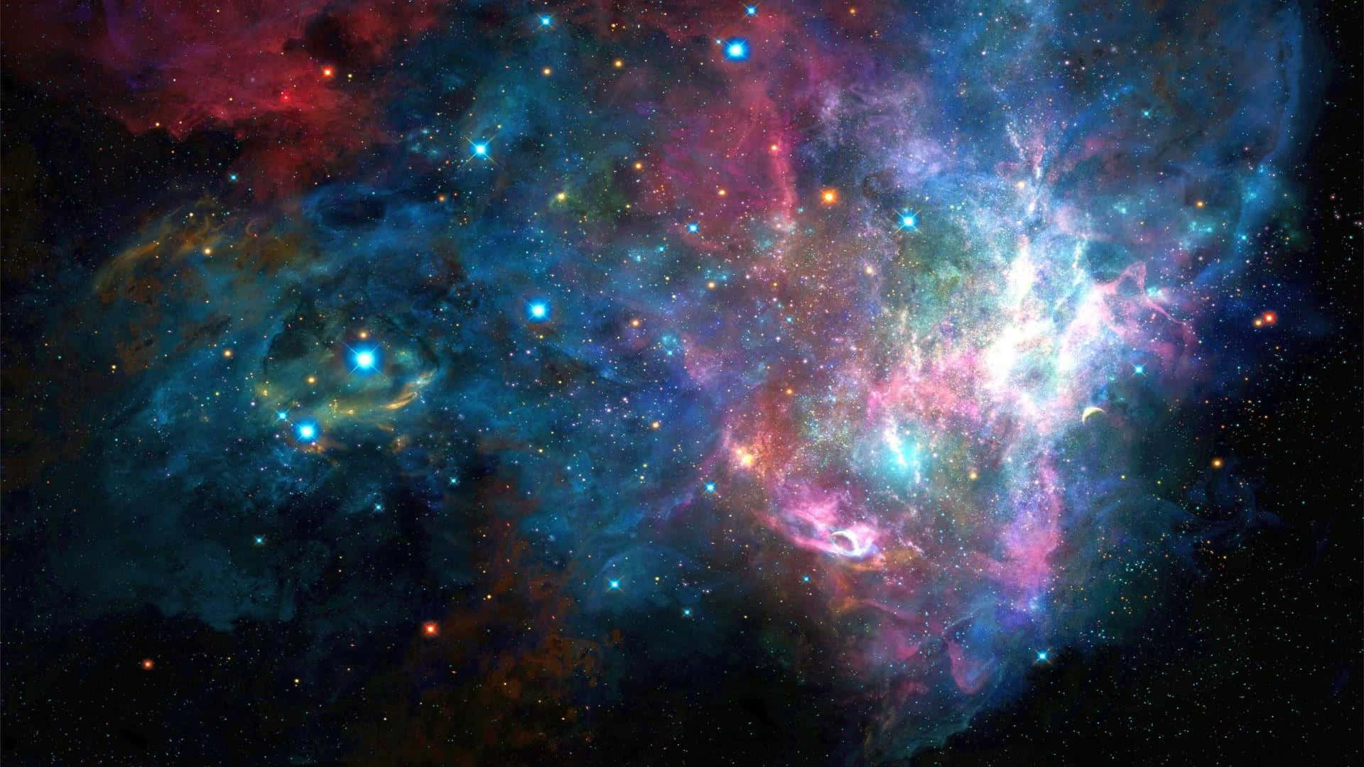 En kosmisk rejse gennem stjernerne Wallpapers